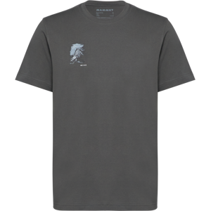 Mammut Mittelschweres T‑Shirt aus 100 % ökologischer Baumwolle Base T-Shirt Men Misty Mountain Grau XL Mammut Mittelschweres T‑Shirt aus 100 % ökologischer Baumwolle Base T-Shirt Men Misty Mountain Grau XL