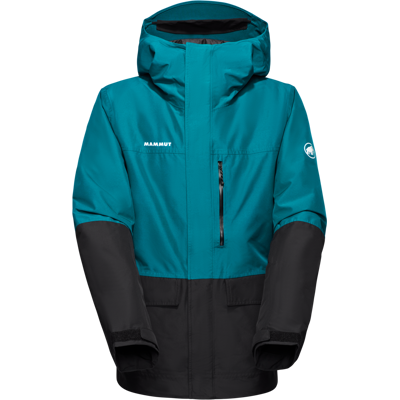 Mammut Isolierte Freeride-Jacke Fall Line HS Thermo Hooded Jacket Men Grün L Mammut Isolierte Freeride-Jacke Fall Line HS Thermo Hooded Jacket Men Grün L
