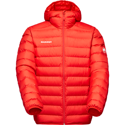 Mammut Daunenjacke aus 100 % recycelten Materialien Waymarker IN Hooded Jacket Men Rot XL Mammut Daunenjacke aus 100 % recycelten Materialien Waymarker IN Hooded Jacket Men Rot XL
