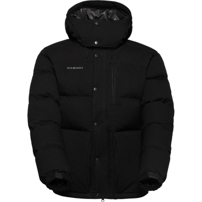 Mammut Wasserabweisende Daunenjacke in traditioneller Alpin-Optik Roseg 2.0 IN Hooded Jacket Men Schwarz L Mammut Wasserabweisende Daunenjacke in traditioneller Alpin-Optik Roseg 2.0 IN Hooded Jacket Men Schwarz L