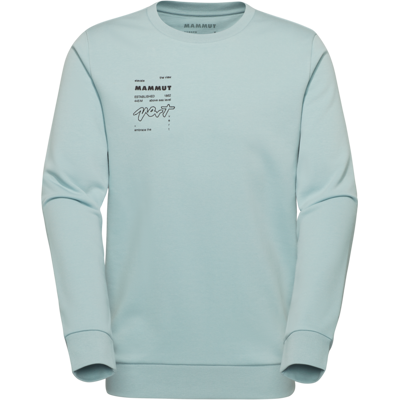Mammut Feuchtigkeitsableitender Sweater für jeden Tag Core ML Crew Neck Men Vert Blau S Mammut Feuchtigkeitsableitender Sweater für jeden Tag Core ML Crew Neck Men Vert Blau S