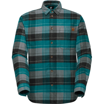 Mammut Flanellhemd aus 100 % organischer Baumwolle Trovat Longsleeve Shirt Men Grau 3XL Mammut Flanellhemd aus 100 % organischer Baumwolle Trovat Longsleeve Shirt Men Grau 3XL