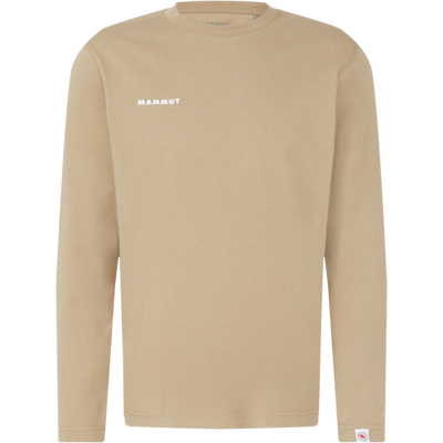 Mammut Baumwoll-Hoodie für jeden Tag Base Longsleeve T-Shirt Men Mini Logo Brown XXL Mammut Baumwoll-Hoodie für jeden Tag Base Longsleeve T-Shirt Men Mini Logo Brown XXL