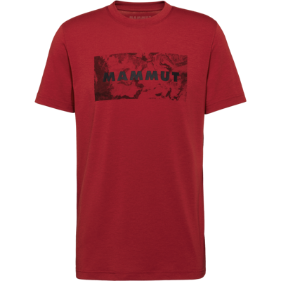 Mammut Multifunktions-T-Shirt zum Wandern Trovat T-Shirt Men Logo Rot L Mammut Multifunktions-T-Shirt zum Wandern Trovat T-Shirt Men Logo Rot L