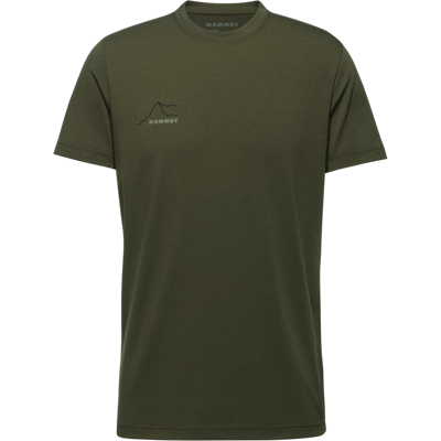 Mammut Feuchtigkeitsableitendes Alltags-T-Shirt Mountain T-Shirt Men Eiger Grün XL Mammut Feuchtigkeitsableitendes Alltags-T-Shirt Mountain T-Shirt Men Eiger Grün XL