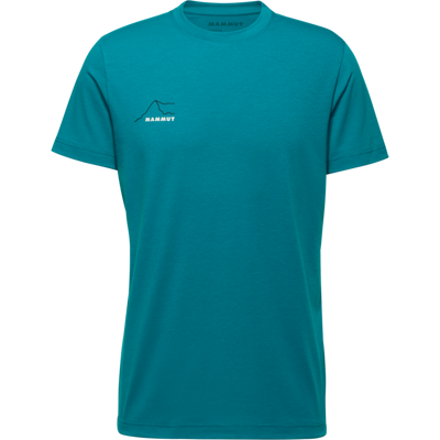 Mammut Feuchtigkeitsableitendes Alltags-T-Shirt Mountain T-Shirt Men Eiger Grün XL Mammut Feuchtigkeitsableitendes Alltags-T-Shirt Mountain T-Shirt Men Eiger Grün XL