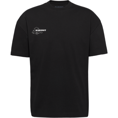 Mammut Locker geschnittenes T-Shirt aus ökologischer Baumwolle Base Relaxed T-Shirt Men Glacier Schwarz S Mammut Locker geschnittenes T-Shirt aus ökologischer Baumwolle Base Relaxed T-Shirt Men Glacier Schwarz S