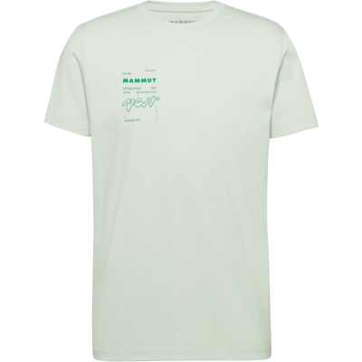 Mammut Alltags-T‑Shirt aus ökologischer Baumwolle Core T-Shirt Men Vert Grün M Mammut Alltags-T‑Shirt aus ökologischer Baumwolle Core T-Shirt Men Vert Grün M