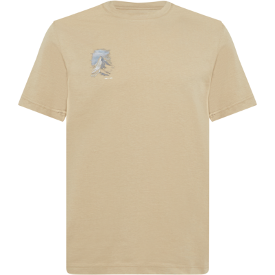 Mammut Mittelschweres T‑Shirt aus 100 % ökologischer Baumwolle Base T-Shirt Men Misty Mountain Brown S Mammut Mittelschweres T‑Shirt aus 100 % ökologischer Baumwolle Base T-Shirt Men Misty Mountain Brown S