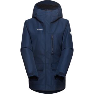 Mammut Isolierte Freeride-Jacke Fall Line HS Thermo Hooded Jacket Women Blau M Mammut Isolierte Freeride-Jacke Fall Line HS Thermo Hooded Jacket Women Blau M