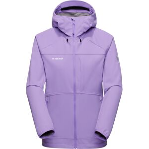 Mammut Softshell-Wanderjacke für jede Saison Ultimate Comfort SO Hooded Jacket Women Lila L Mammut Softshell-Wanderjacke für jede Saison Ultimate Comfort SO Hooded Jacket Women Lila L
