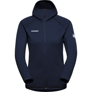 Mammut Die etwas andere Fleecejacke Aconcagua ML Hooded Jacket Women Blau XS Mammut Die etwas andere Fleecejacke Aconcagua ML Hooded Jacket Women Blau XS