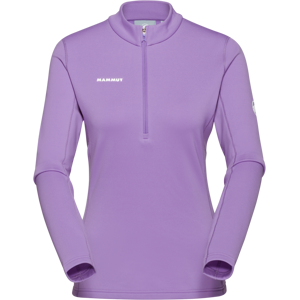 Mammut Midlayer mit ausgezeichnetem Feuchtigkeitstransport Aenergy ML Half Zip Pull Women Lila M Mammut Midlayer mit ausgezeichnetem Feuchtigkeitstransport Aenergy ML Half Zip Pull Women Lila M