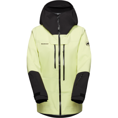 Mammut Kompakte, leichte Freeride-Jacke Haldigrat Light HS Hooded Jacket Women Gelb S Mammut Kompakte, leichte Freeride-Jacke Haldigrat Light HS Hooded Jacket Women Gelb S