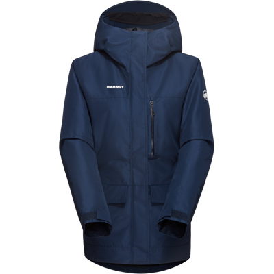 Mammut Isolierte Freeride-Jacke Fall Line HS Thermo Hooded Jacket Women Blau XS Mammut Isolierte Freeride-Jacke Fall Line HS Thermo Hooded Jacket Women Blau XS