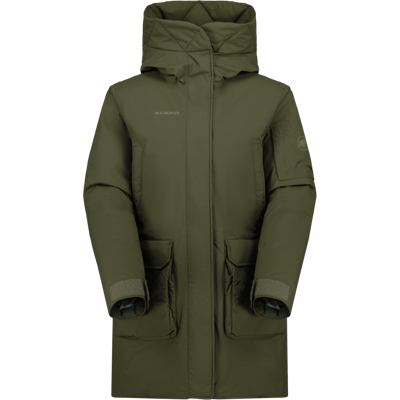 Mammut Hardshell-Thermomantel Floeberg HS Thermo Hooded Coat Women Grün M Mammut Hardshell-Thermomantel Floeberg HS Thermo Hooded Coat Women Grün M