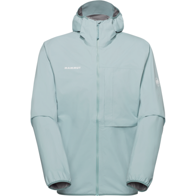 Mammut Kompakte minimalistische Hardshell-Wanderjacke Ducan Light HS Hooded Jacket Men Blau S Mammut Kompakte minimalistische Hardshell-Wanderjacke Ducan Light HS Hooded Jacket Men Blau S