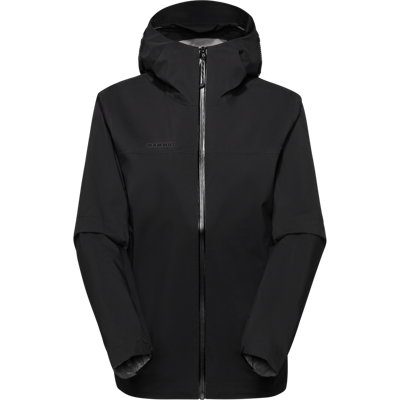 Mammut Atmungsaktive, leichte Hardshell-Wanderjacke Ducan HS Hooded Jacket Women Schwarz XS Mammut Atmungsaktive, leichte Hardshell-Wanderjacke Ducan HS Hooded Jacket Women Schwarz XS