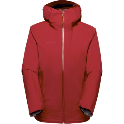 Mammut Atmungsaktive, leichte Hardshell-Wanderjacke Ducan HS Hooded Jacket Women Rot XS Mammut Atmungsaktive, leichte Hardshell-Wanderjacke Ducan HS Hooded Jacket Women Rot XS
