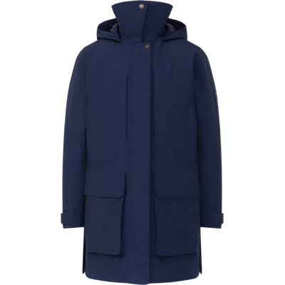 Mammut Anpassbarer 3‑in‑1‑Hardshell-Thermoparka Alps HS Thermo Hooded Parka Women Blau L Mammut Anpassbarer 3‑in‑1‑Hardshell-Thermoparka Alps HS Thermo Hooded Parka Women Blau L