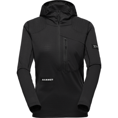 Mammut Vielseitiger, schnelltrocknender Hoodie für die Berge Eiger Nordwand Advanced FL Half Zip Hoodie Women Schwarz M Mammut Vielseitiger, schnelltrocknender Hoodie für die Berge Eiger Nordwand Advanced FL Half Zip Hoodie Women Schwarz M