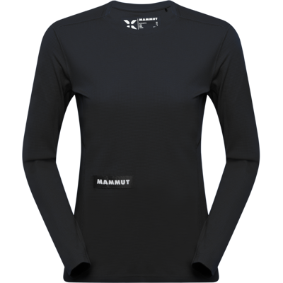 Mammut Schnelltrocknender Longsleeve für die Berge Eiger Nordwand FL Longsleeve Women Schwarz M Mammut Schnelltrocknender Longsleeve für die Berge Eiger Nordwand FL Longsleeve Women Schwarz M