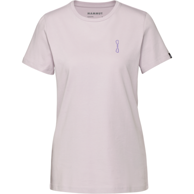 Mammut Kletter-T‑Shirt aus 100 % ökologischer Baumwolle Massone T-Shirt Women Quickdraw Lila M Mammut Kletter-T‑Shirt aus 100 % ökologischer Baumwolle Massone T-Shirt Women Quickdraw Lila M