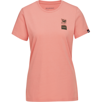 Mammut Weiches T-Shirt, harter Boulder Massone T-Shirt Women Wagon Rot S Mammut Weiches T-Shirt, harter Boulder Massone T-Shirt Women Wagon Rot S