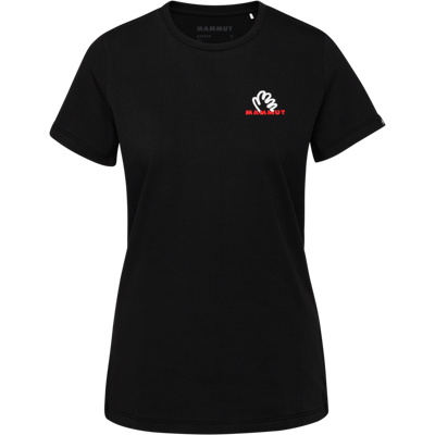 Mammut Kletter-T‑Shirt aus 100 % ökologischer Baumwolle Massone T-Shirt Women Hold Schwarz S Mammut Kletter-T‑Shirt aus 100 % ökologischer Baumwolle Massone T-Shirt Women Hold Schwarz S