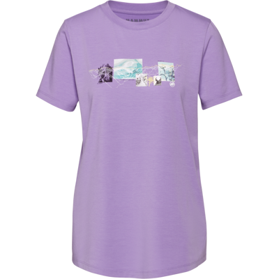Mammut Multifunktions-T-Shirt Mountain T-Shirt Women 3308m Lila M Mammut Multifunktions-T-Shirt Mountain T-Shirt Women 3308m Lila M