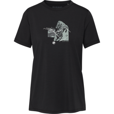 Mammut Multifunktions-T-Shirt Mountain T-Shirt Women 4208m Schwarz M Mammut Multifunktions-T-Shirt Mountain T-Shirt Women 4208m Schwarz M
