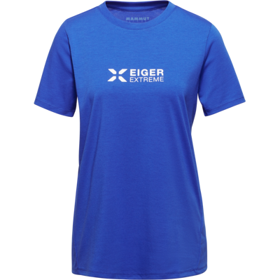 Mammut Feuchtigkeitsableitendes Alltags-T-Shirt Eiger Logo T-Shirt Women Blau M Mammut Feuchtigkeitsableitendes Alltags-T-Shirt Eiger Logo T-Shirt Women Blau M