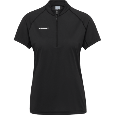 Mammut Atmungsaktives Funktionsshirt mit Halbreissverschluss Ducan FL Half Zip T-Shirt Women Schwarz L Mammut Atmungsaktives Funktionsshirt mit Halbreissverschluss Ducan FL Half Zip T-Shirt Women Schwarz L