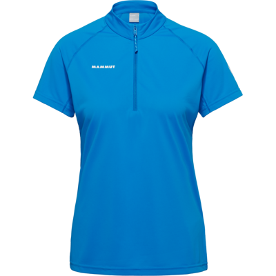 Mammut Atmungsaktives Funktionsshirt mit Halbreissverschluss Ducan FL Half Zip T-Shirt Women Blau M Mammut Atmungsaktives Funktionsshirt mit Halbreissverschluss Ducan FL Half Zip T-Shirt Women Blau M