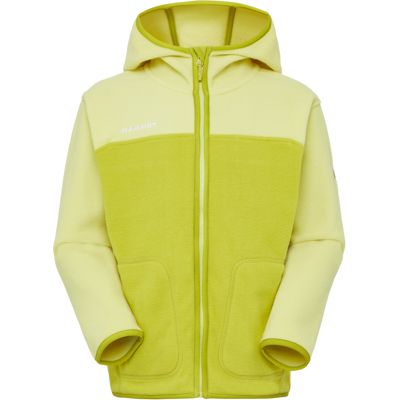 Mammut Multifunktionale Fleecejacke mit Kapuze Waymarker ML Hooded Jacket Gelb 164 Mammut Multifunktionale Fleecejacke mit Kapuze Waymarker ML Hooded Jacket Gelb 164