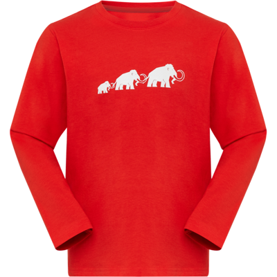 Mammut Alltagstaugliches Langarmshirt Core Longsleeve Logo Rot 128 Mammut Alltagstaugliches Langarmshirt Core Longsleeve Logo Rot 128