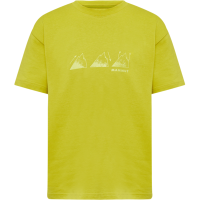 Mammut Alltags-T‑Shirt aus 100 % ökologischer Baumwolle Base T-Shirt Playground Gelb 152 Mammut Alltags-T‑Shirt aus 100 % ökologischer Baumwolle Base T-Shirt Playground Gelb 152