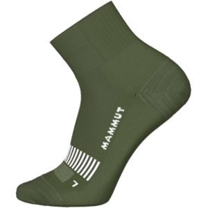 Mammut Atmungsaktive Wandersocken mit Sohlenpolsterung Hiking Full Cushion Quarter Socks Grün S/36-38 Mammut Atmungsaktive Wandersocken mit Sohlenpolsterung Hiking Full Cushion Quarter Socks Grün S/36-38