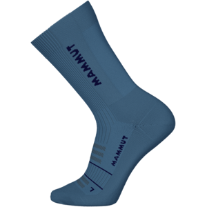 Mammut Atmungsaktive gepolsterte Trailrunning-Socken Trail Running Targeted Cushion Crew Socks Blau M/39-41 Mammut Atmungsaktive gepolsterte Trailrunning-Socken Trail Running Targeted Cushion Crew Socks Blau M/39-41