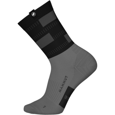 Mammut Atmungsaktive, schnelltrocknende Wandersocken Hiking Merino Crew Socks Schwarz M/39-41 Mammut Atmungsaktive, schnelltrocknende Wandersocken Hiking Merino Crew Socks Schwarz M/39-41