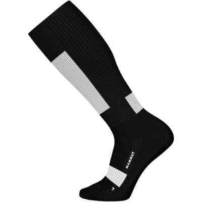 Mammut Atmungsaktive, kniehohe Tourensocken aus Merinomix Ski Mountaineering Merino Knee Socks Schwarz XL/45-47 Mammut Atmungsaktive, kniehohe Tourensocken aus Merinomix Ski Mountaineering Merino Knee Socks Schwarz XL/45-47