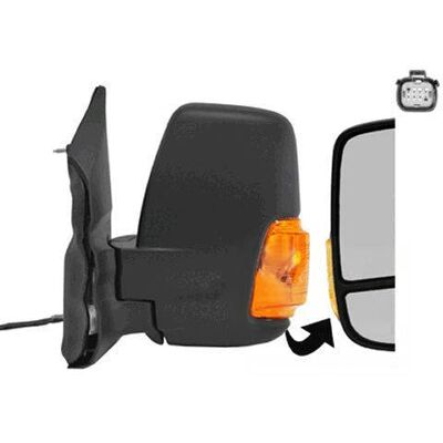 VAN WEZEL Ford Transit Mk7 - Manuelles konvexes Außenspiegel VAN WEZEL Ford Transit Mk7 - Manuelles konvexes Außenspiegel