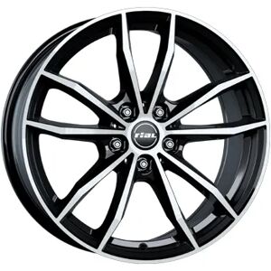 Rial X12 Diamond Black Front Polished 8x19 ET 39 5/112 Alufelge Schwarz Rial X12 Diamond Black Front Polished 8x19 ET 39 5/112 Alufelge Schwarz