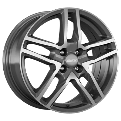 Alutec Ikenu Graphite Front Polished 6.5x17 ET 40 4/108 Alufelge Grau Alutec Ikenu Graphite Front Polished 6.5x17 ET 40 4/108 Alufelge Grau