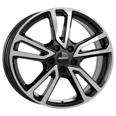Alutec Tormenta Diamond Black Front Polished 7x17 ET 50 5/108 Alufelge Schwarz Alutec Tormenta Diamond Black Front Polished 7x17 ET 50 5/108 Alufelge Schwarz