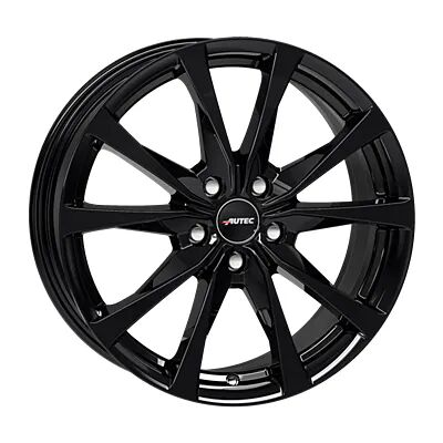 Autec Brixen Silver 7x17 ET 50 5/108 Alufelge Schwarz Autec Brixen Silver 7x17 ET 50 5/108 Alufelge Schwarz