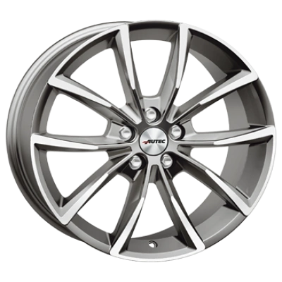 Autec Astana Titan Silver Polished 8x18 ET 46 5/114.3 Alufelge Silber Autec Astana Titan Silver Polished 8x18 ET 46 5/114.3 Alufelge Silber