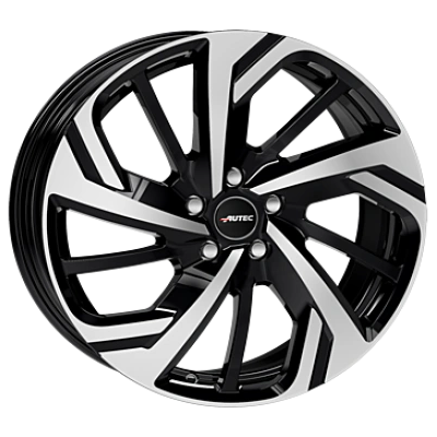 Autec Rixon Black Polished 8.5x19 ET 56 5/108 Alufelge Schwarz Autec Rixon Black Polished 8.5x19 ET 56 5/108 Alufelge Schwarz