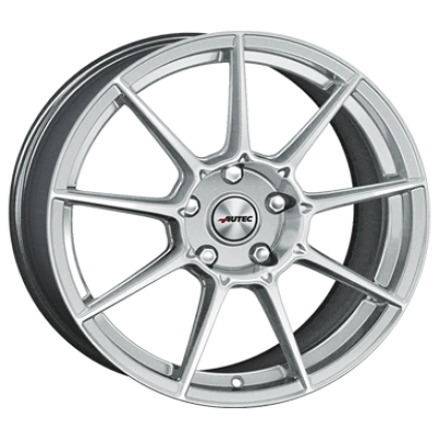 Autec Clubracing Hyper Silver 7.5x17 ET 20 4/108 Alufelge Silber Autec Clubracing Hyper Silver 7.5x17 ET 20 4/108 Alufelge Silber