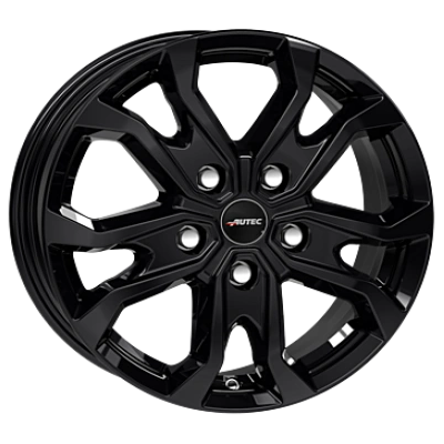 Autec Kiso Silver 7x17 ET 46 5/108 Alufelge Schwarz Autec Kiso Silver 7x17 ET 46 5/108 Alufelge Schwarz